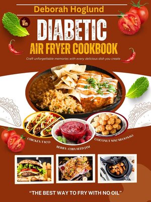 cover image of Diabetic Air Fryer Cookbook